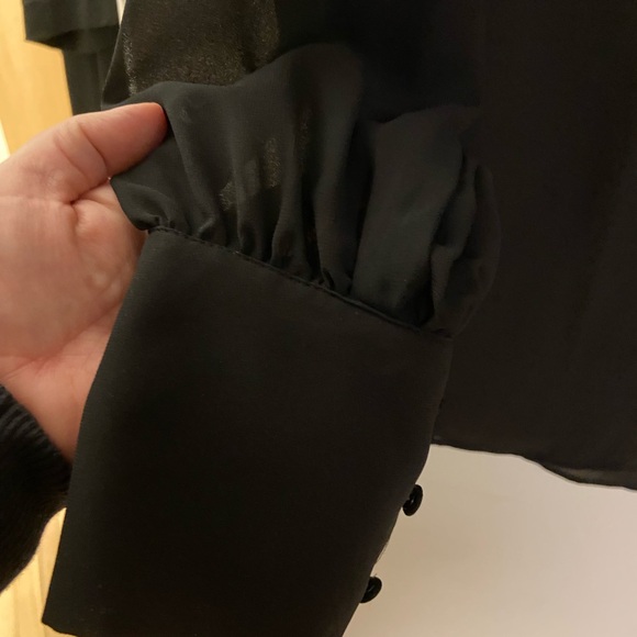 Zara sheer blouse - Picture 5 of 9